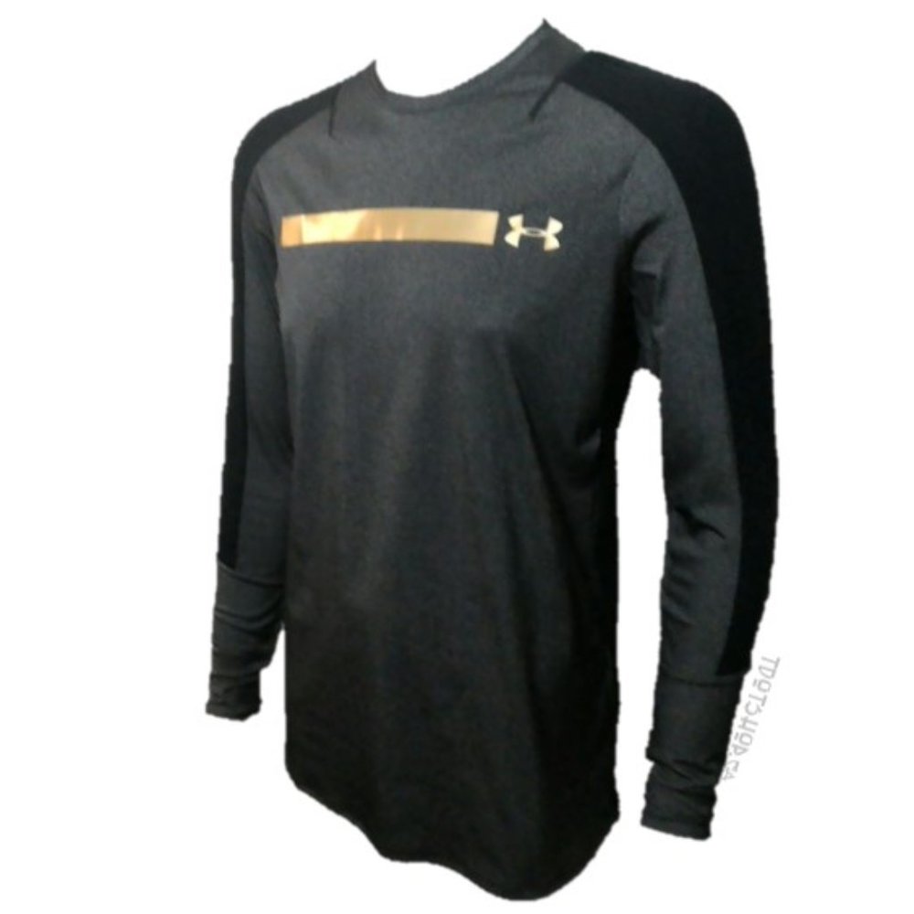 UNDER ARMOUR Perpetual Fitted Long-Sleeve Shirt M - Picture 2 of 10